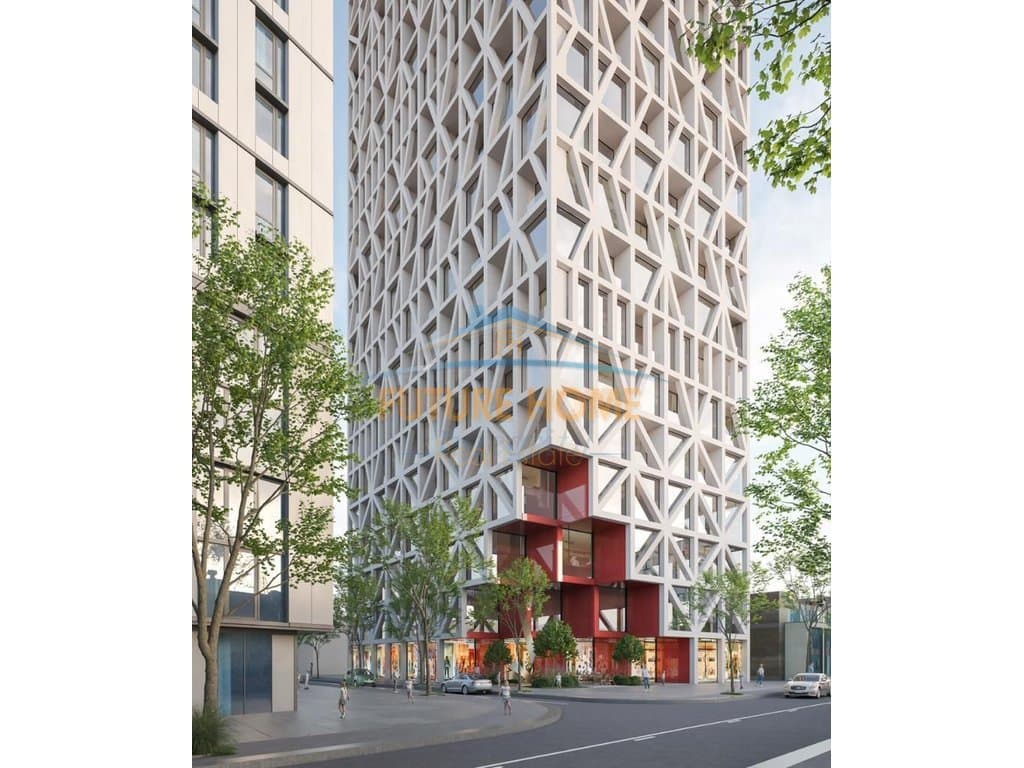 Shitet, Apartament 2+1, Filigree Tower, Tiranë.