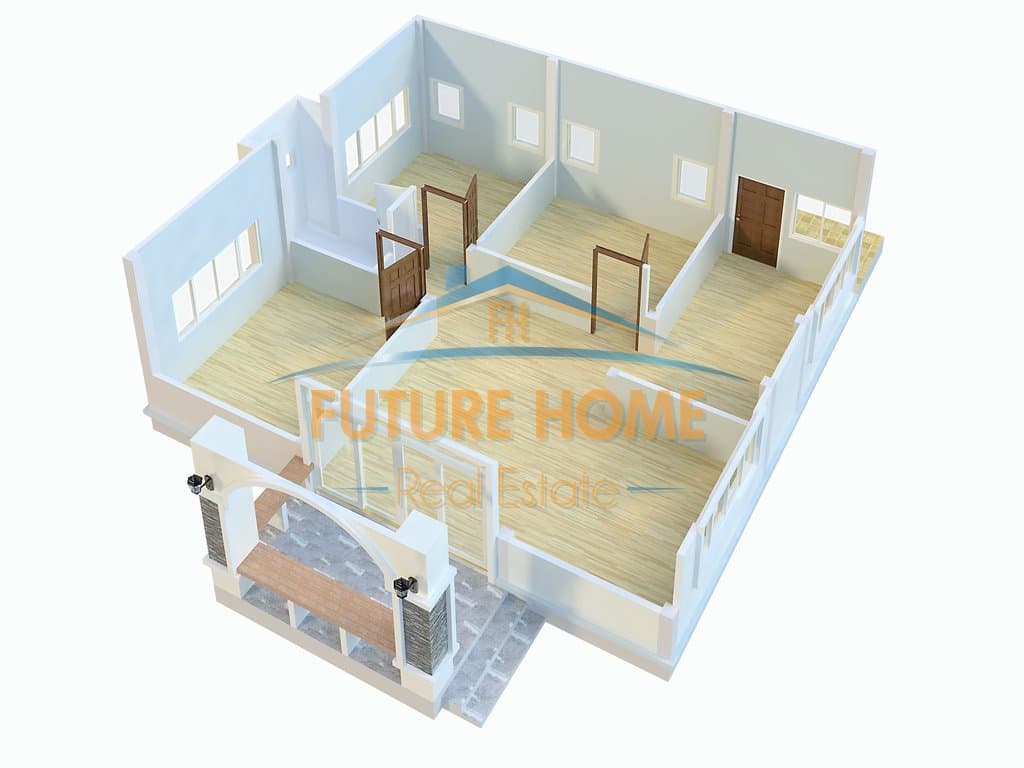 Shitet, Apartament 2+1, Brryli, prane Ministrise se Jashtme. 3