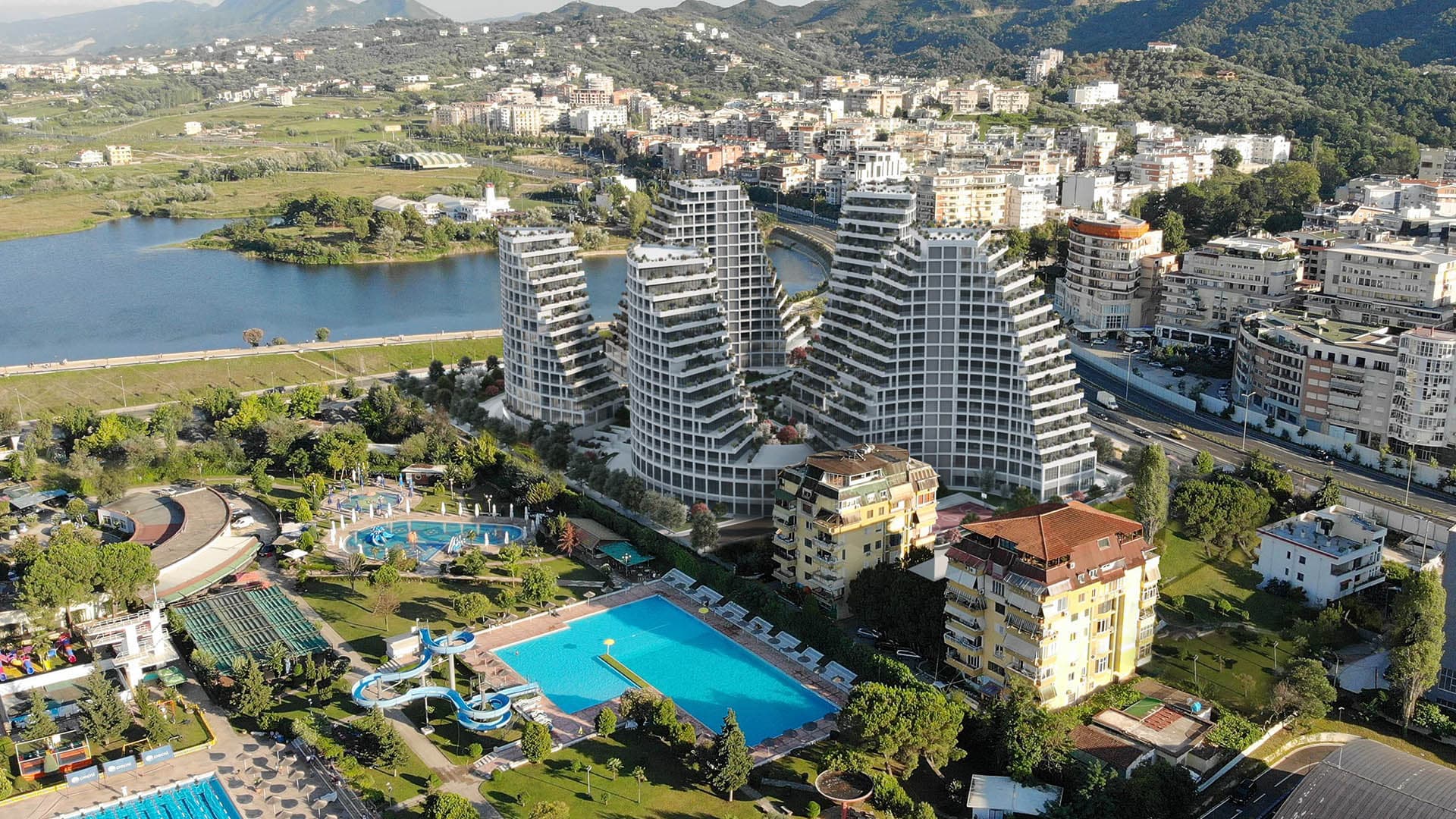 Lake View Residence Shitet apartament 2+1+2