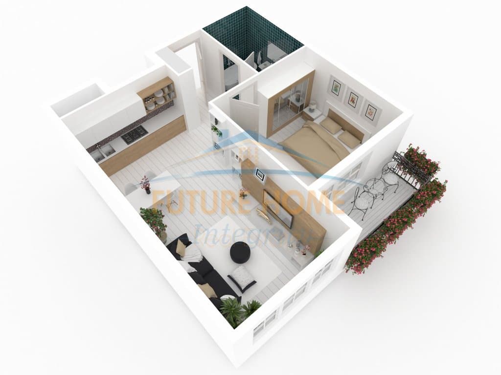 Shitet,Apartament 1+1,Ali Demi, Tregu i Ri Elektrik