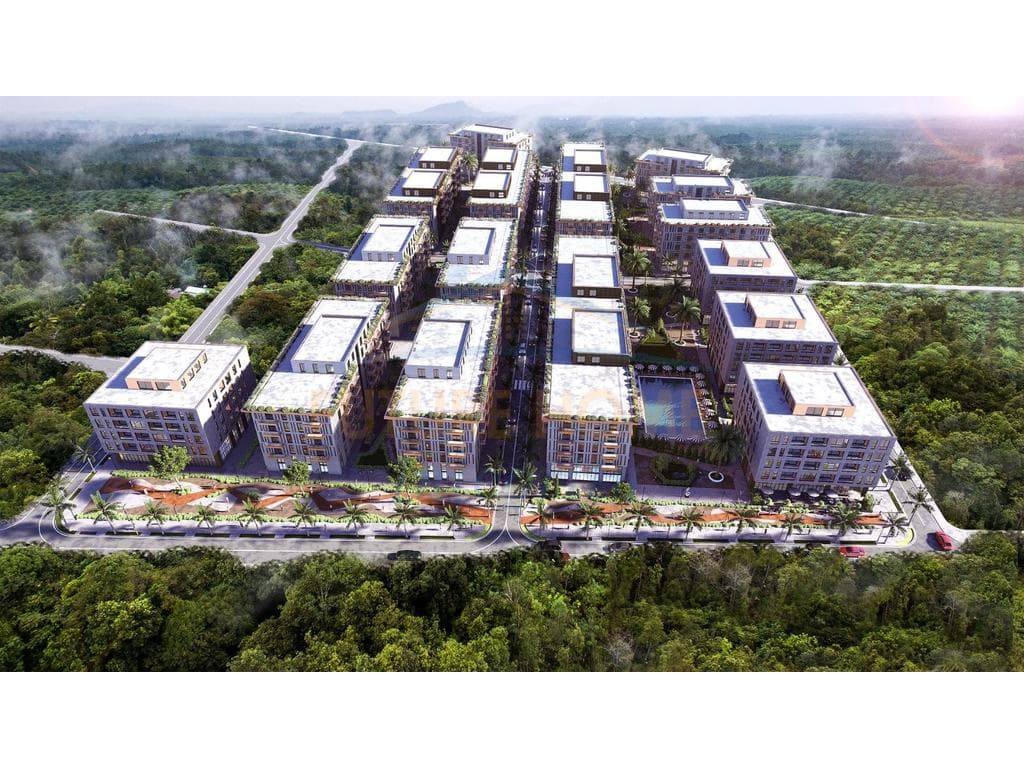 Shitet, Apartament 1+1, Rezidenca Palm Paradise, Qerret. 2