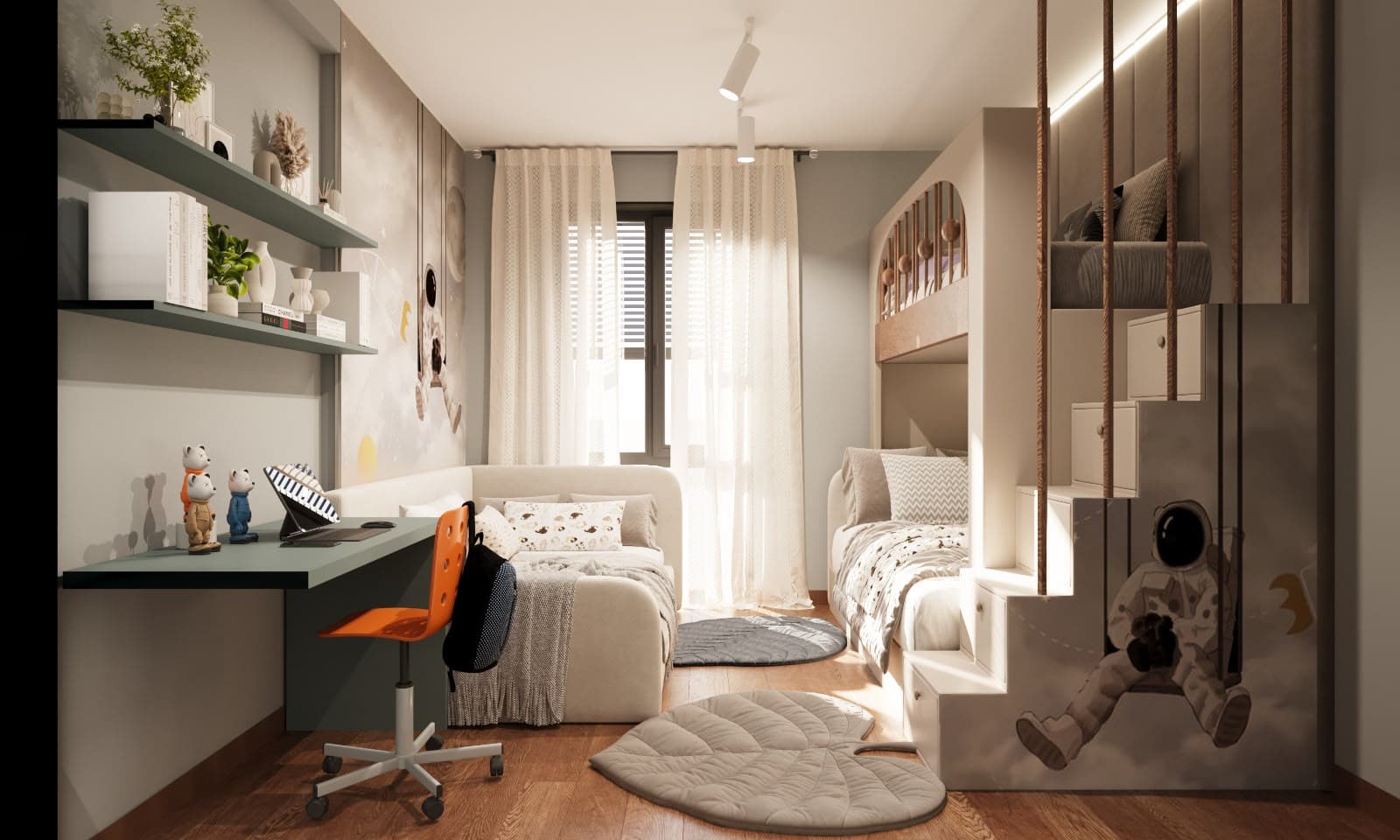 Shitet, Apartament 2+1+2, Liqeni i Thate, Tirane 5