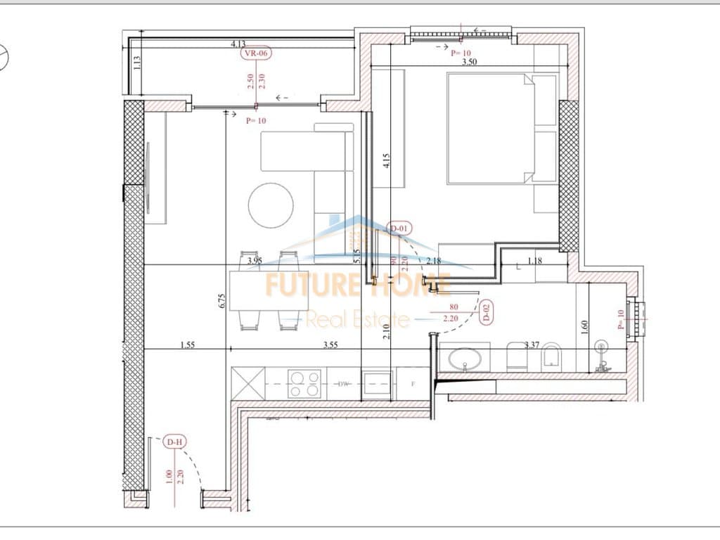 Shitet, Apartament 1+1, Rezidenca Almar,Mali i Robit 3