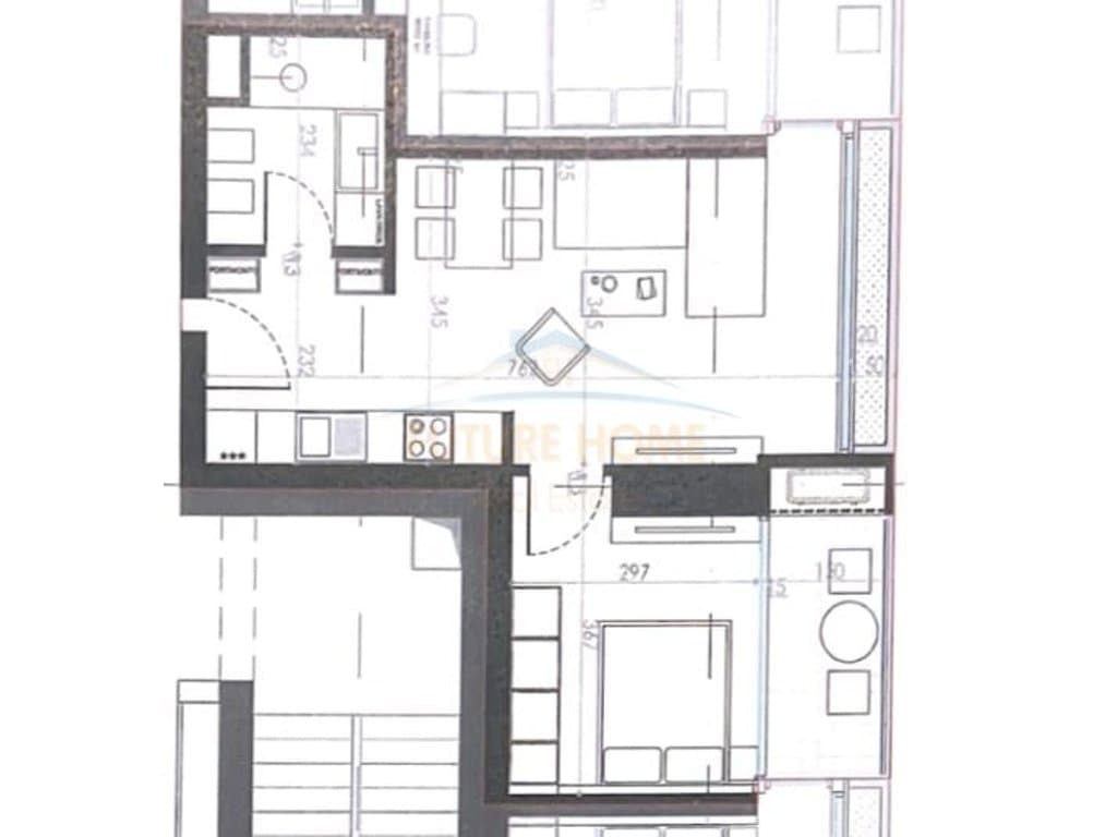 Shitet, Apartament 1+1+Verandë , Lion Residence II, Tiranë. 3