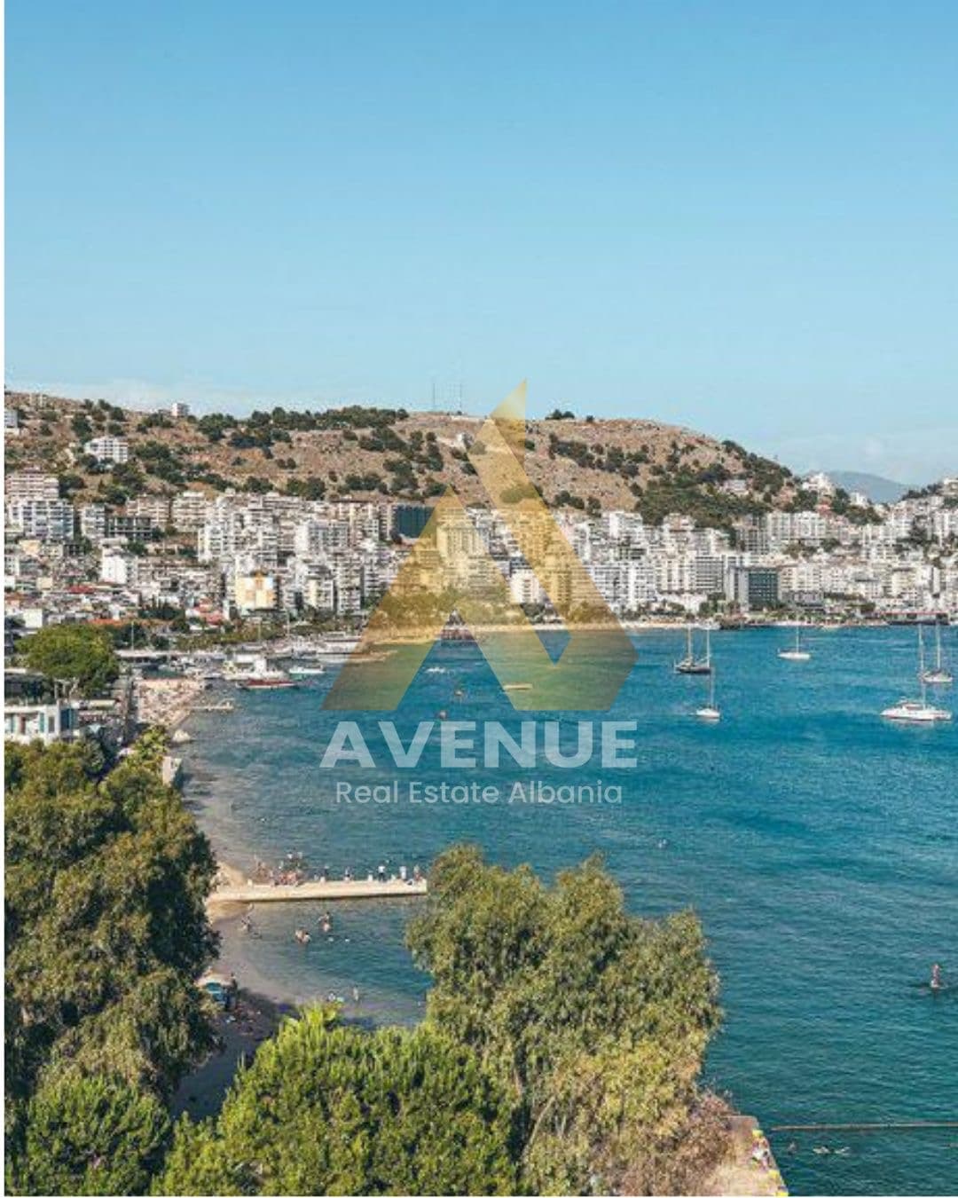 Shitet Apartament 2+1 në Sarandë, Qendër, Pranë Plazhit Era, Rruga Mitat Hoxha 1