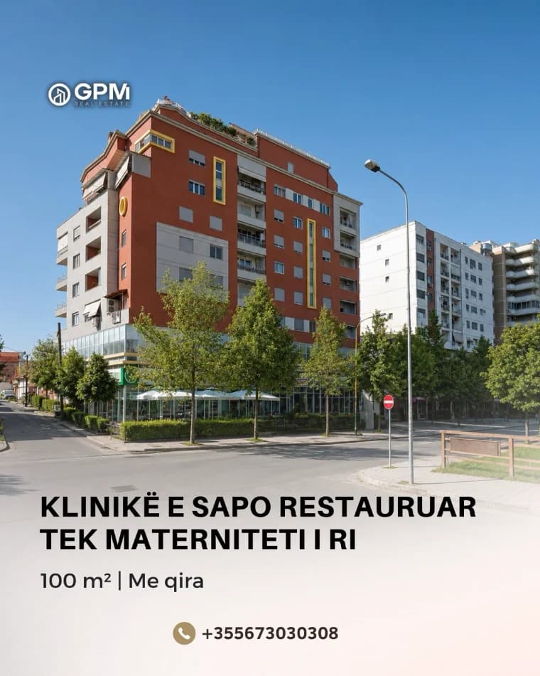 Klinikë e sapo restauruar me qira pranë Maternitetit të Ri. 3
