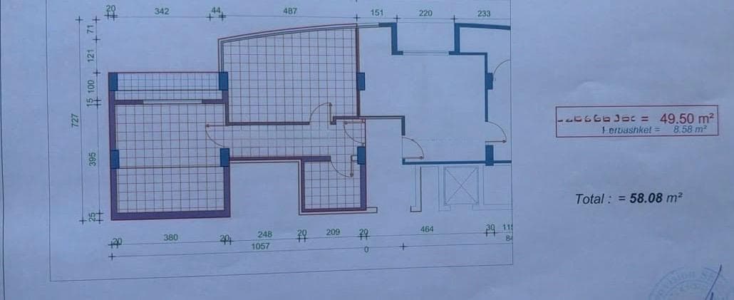 Shitet, Apartament 1+1, 21 Dhjetori, Tiranë. 3