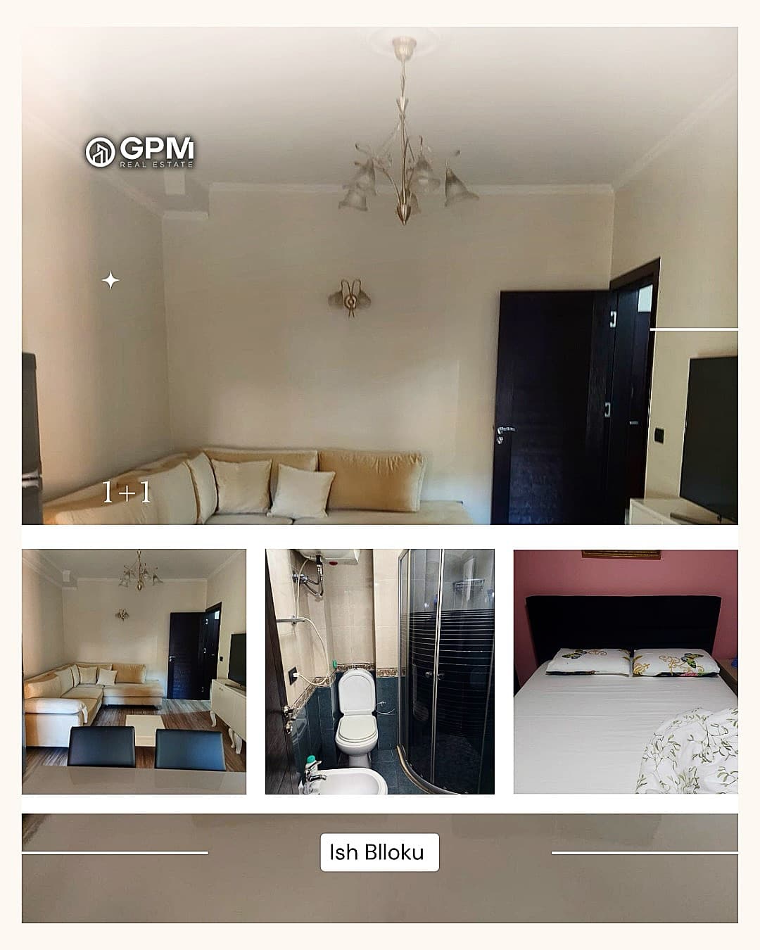 Shitet apartament me sipërfaqe totale 97 m²,në zemër të Bllokut. 2